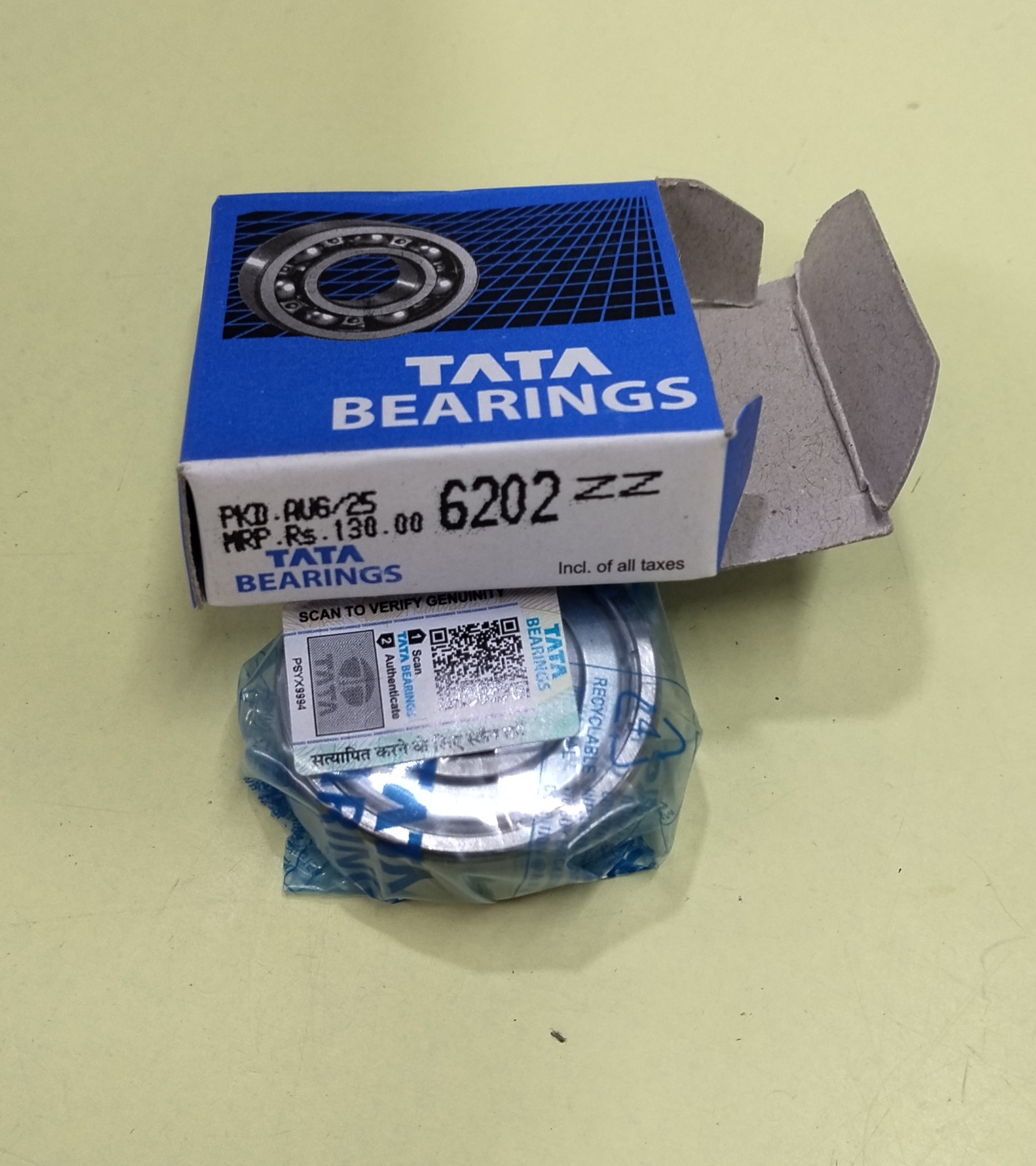 Deep groove ball bearings