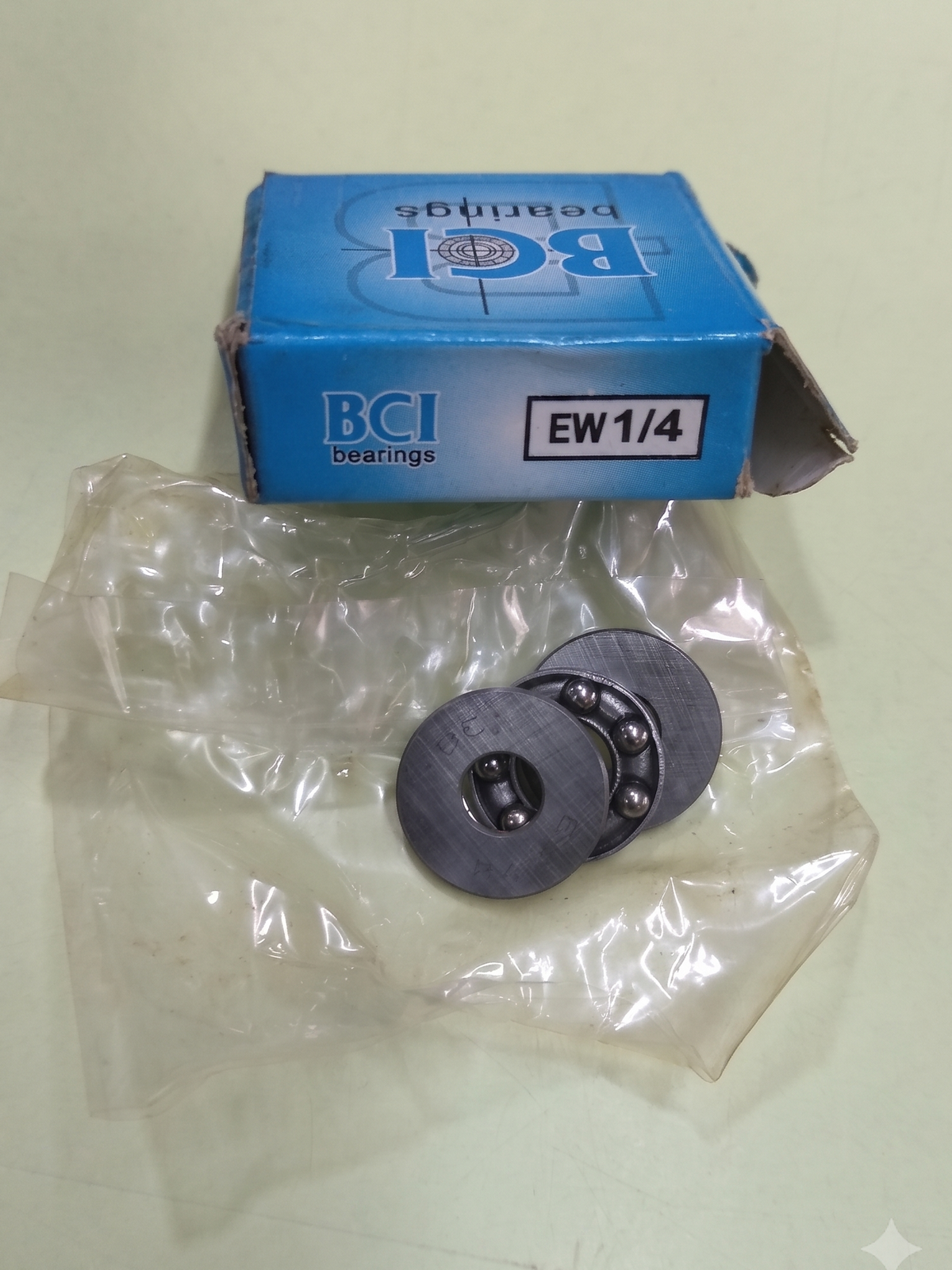 BCI thrust bearings ew 1/4